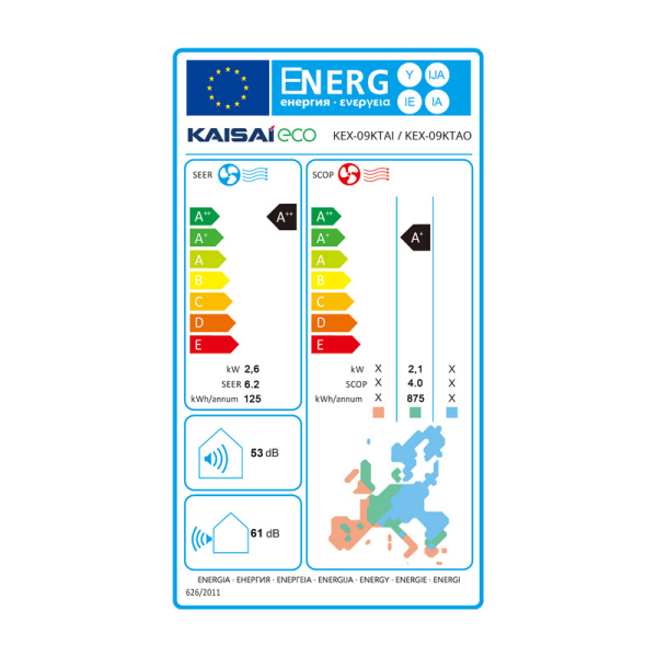 Klimaanlage 7kW ECO KEX-24KTG Kaisai