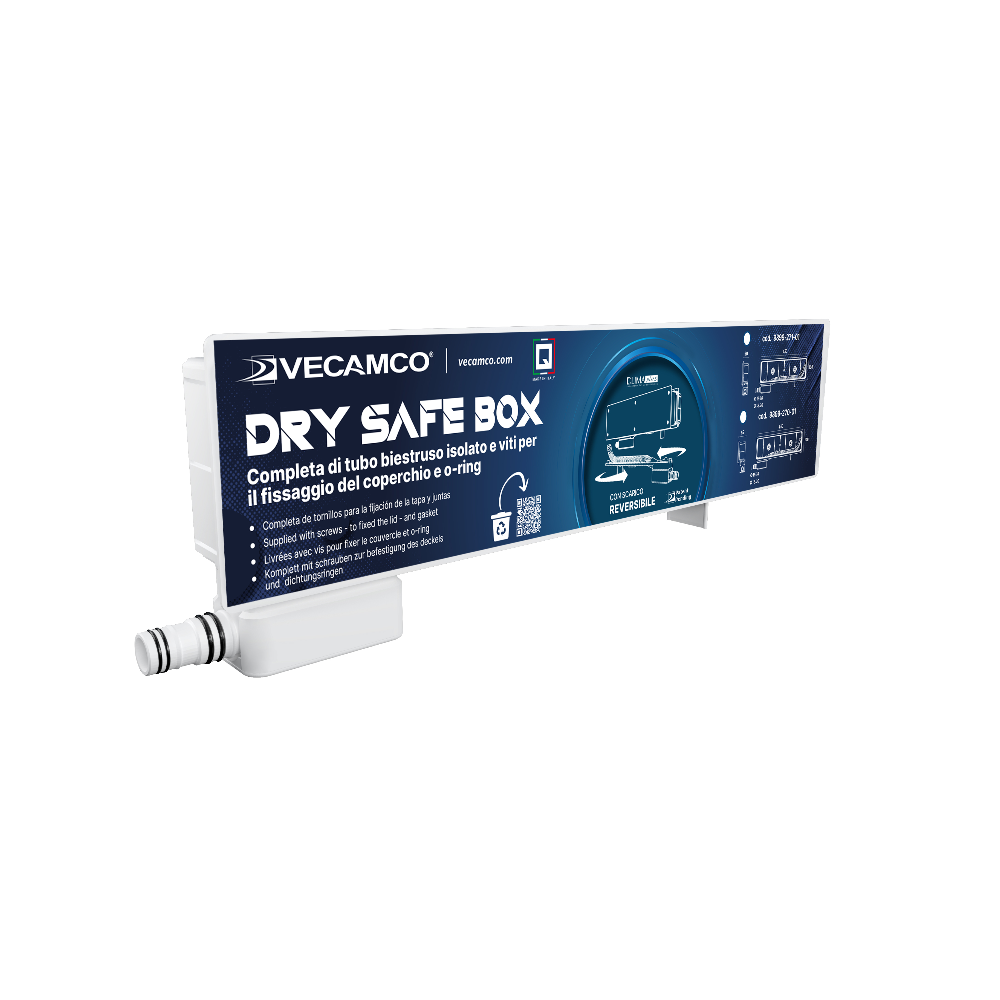 Unterputz Installationsbox Dry-Safe m. horizontalem Abfluss 525x160x68mm