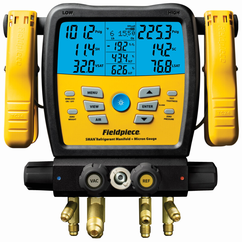 Digital 4-way manifold SM480VINT Fieldpiece