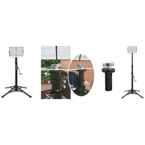 Mounting adapter f. spotlights & followspots f. ELC-720I/730R/725/725D/750 GUIL