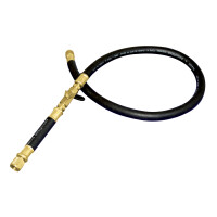 Full-Flow charging and vacuum hose w. ball valve 1500mm 3/8"SAE 94260 Mastercool