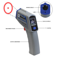 Infrarot Thermometer mit Kreis-Laserpunkt 52224-A Mastercool