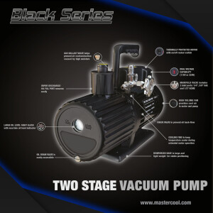 Vacuum pump Black Series 90068-2V-220-BL Mastercool