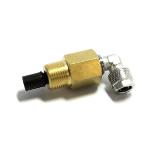 Adapter 1/4"SAE T6 M12x1