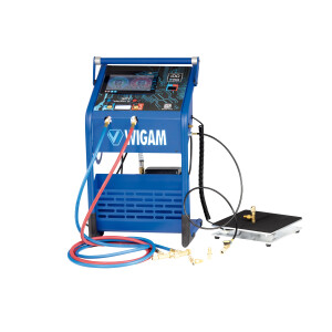 Digital automatic filling station w. Vacuum pump IDO Wigam