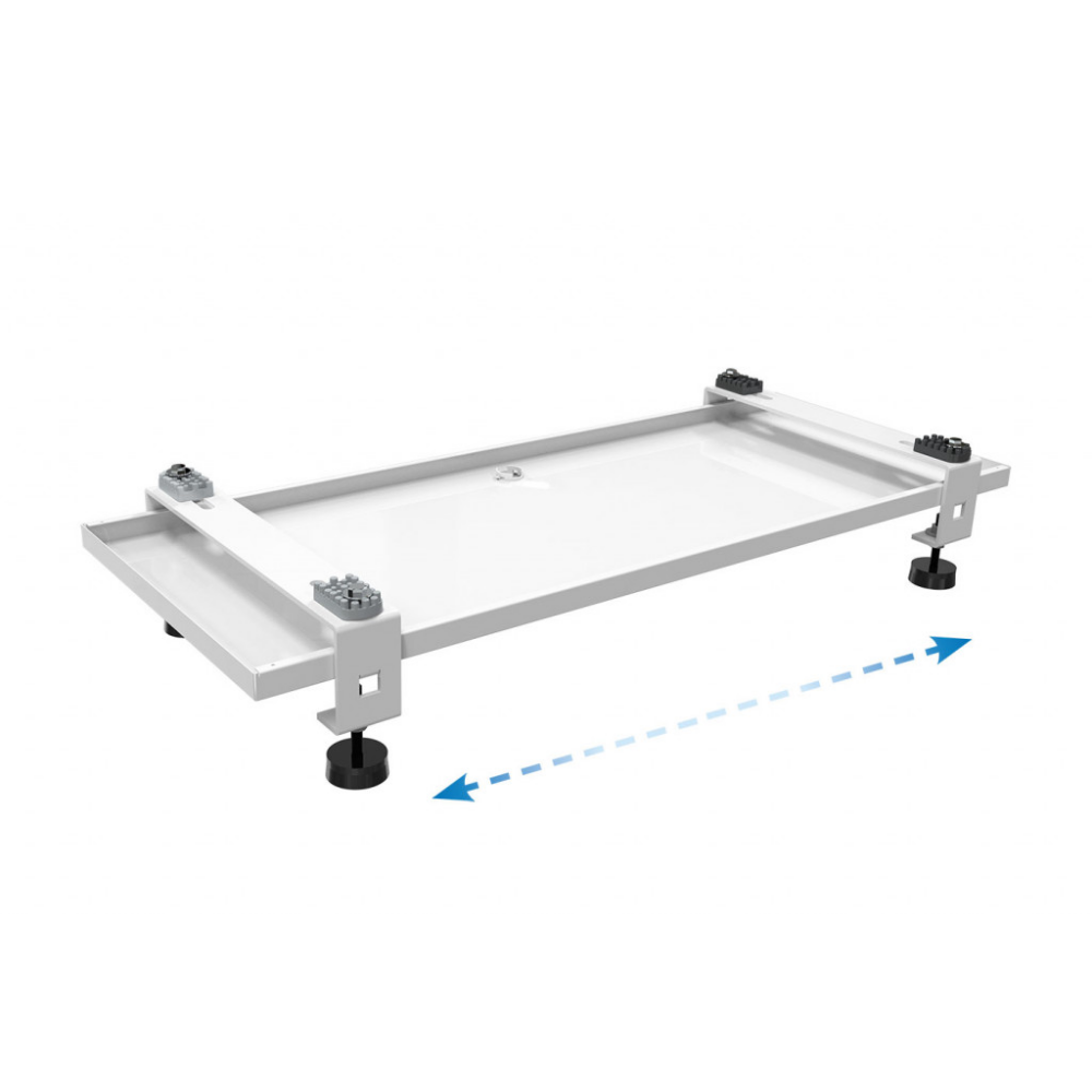 Verstellbare Bodenkonsole m. Kondensatwanne SBP 820x360mm Tecnosystemi