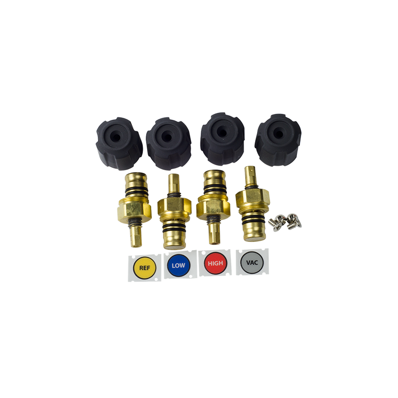 Replacement valve & knob kit f. SM4 manifold Fieldpiece