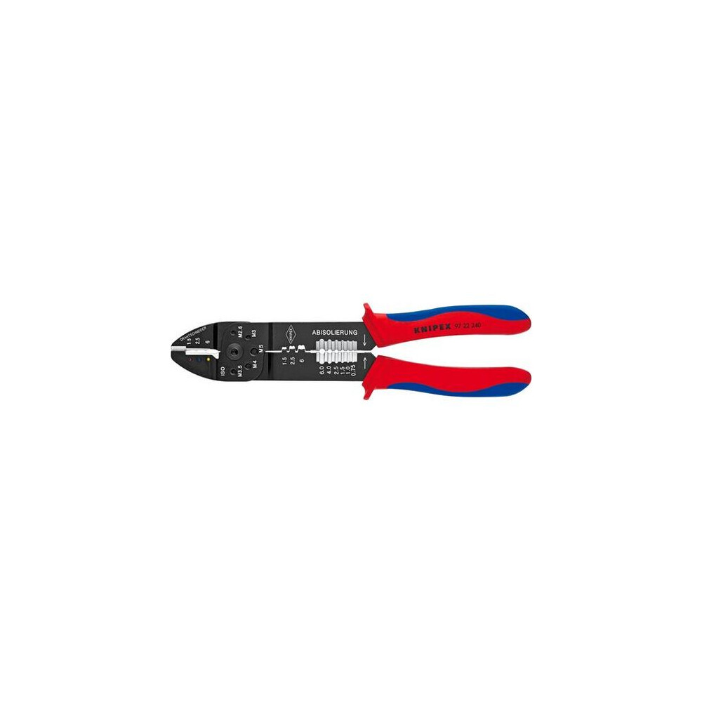 Crimpzange 0,75-6,0mm² Knipex