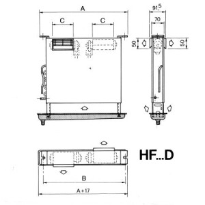 Evaporator HF58D Luve