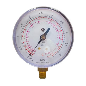 Pressure gauge PF80/53R1/A4/K1 Wigam